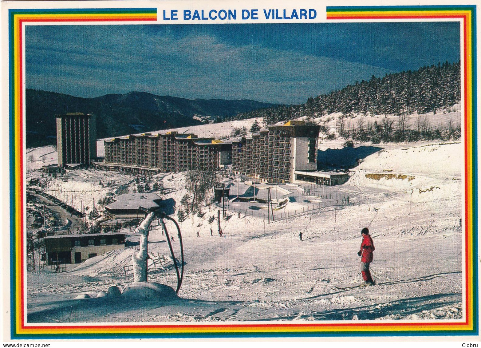 38, Le Balcon De Villard, La Station Depuis Les Pistes - Other & Unclassified