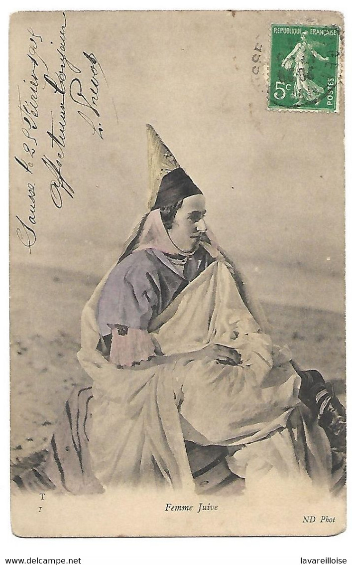 CPA FEMME JUIVE SUPERBE  RARE BELLE CARTE !! - Non Classés