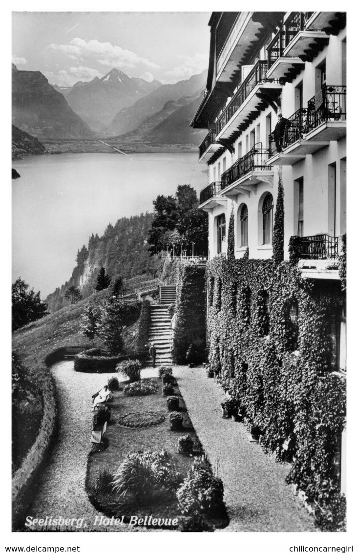 Cpsm Dentelée - SEELISBERG - Hôtel Bellevue - Photoglob WEHRLI AG - Seelisberg