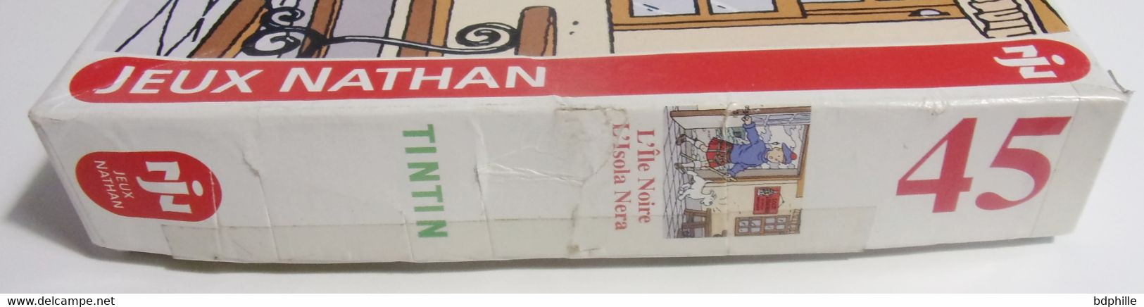 Tintin Puzzle Ile Noire 1995 Nathan - Puzzles