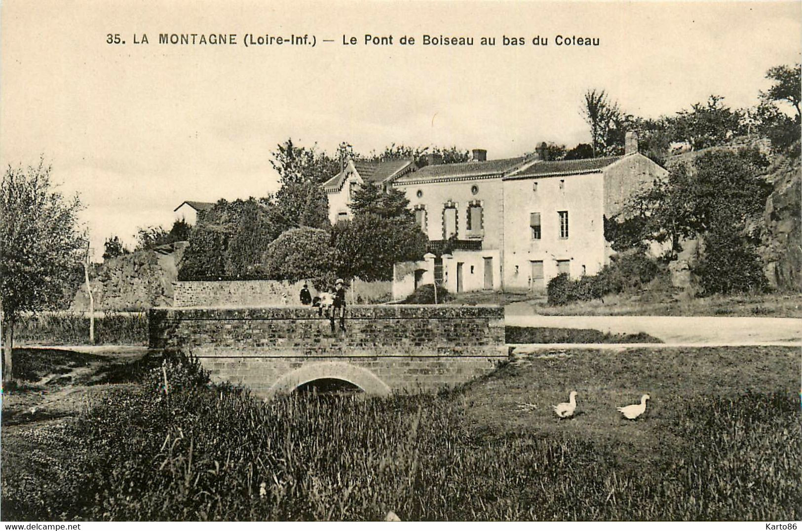 La Montagne * Le Pont De Boiseau Au Bas Du Coteau - La Montagne