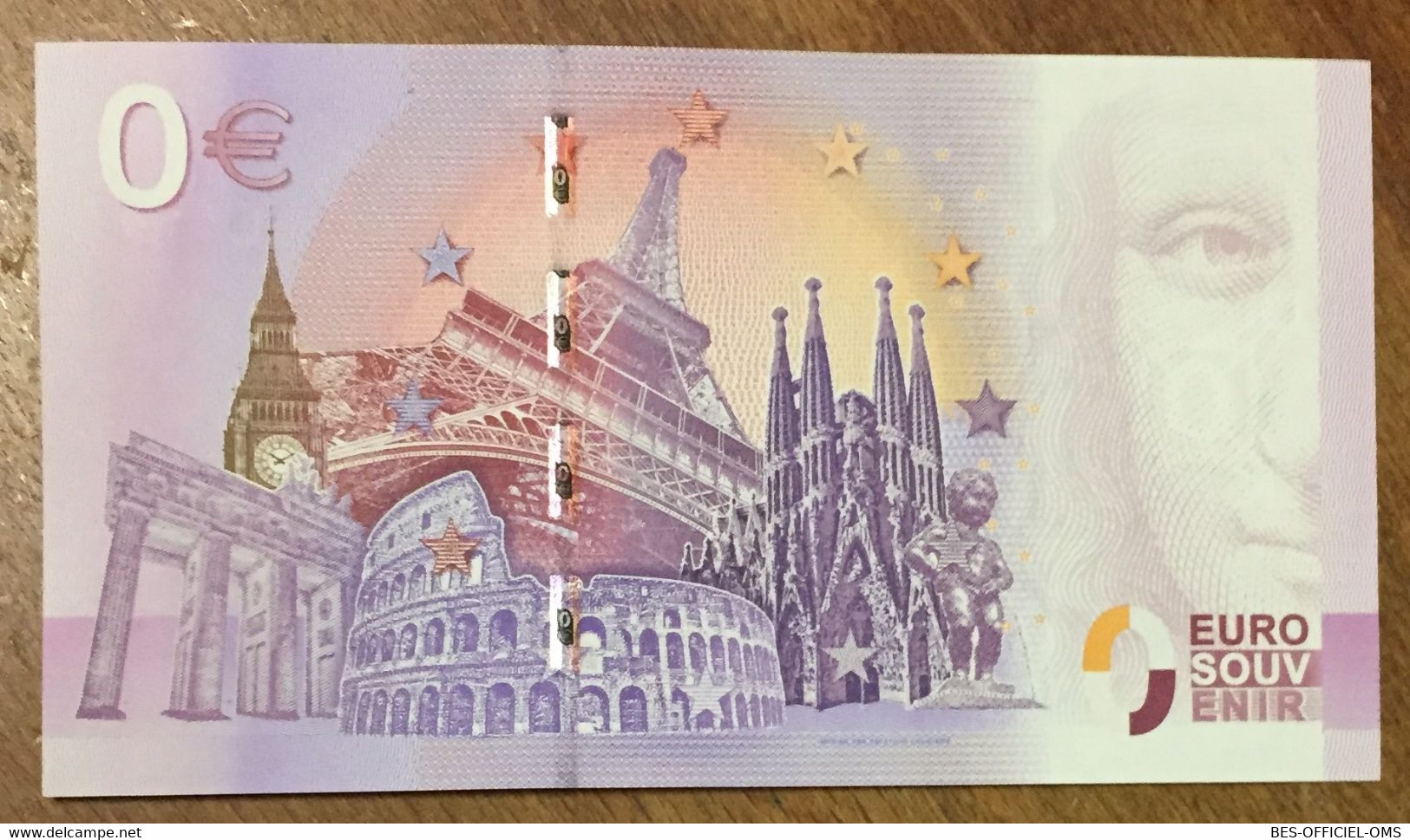 2016 BILLET 0 EURO SOUVENIR DPT 56 SOUS-MARIN FLORE ZERO 0 EURO SCHEIN BANKNOTE PAPER MONEY BANK PAPER MONEY - Privéproeven