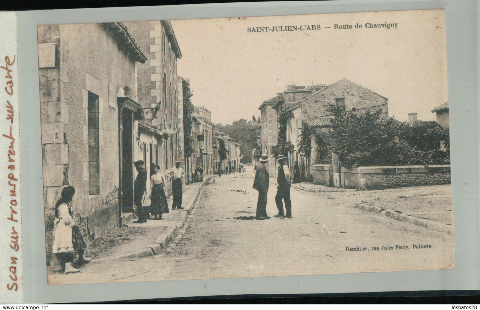 SAINT JULIEN L'ARS  ROUTE DE CHAUVIGNY. (2020 Septembre 337) - Saint Julien L'Ars