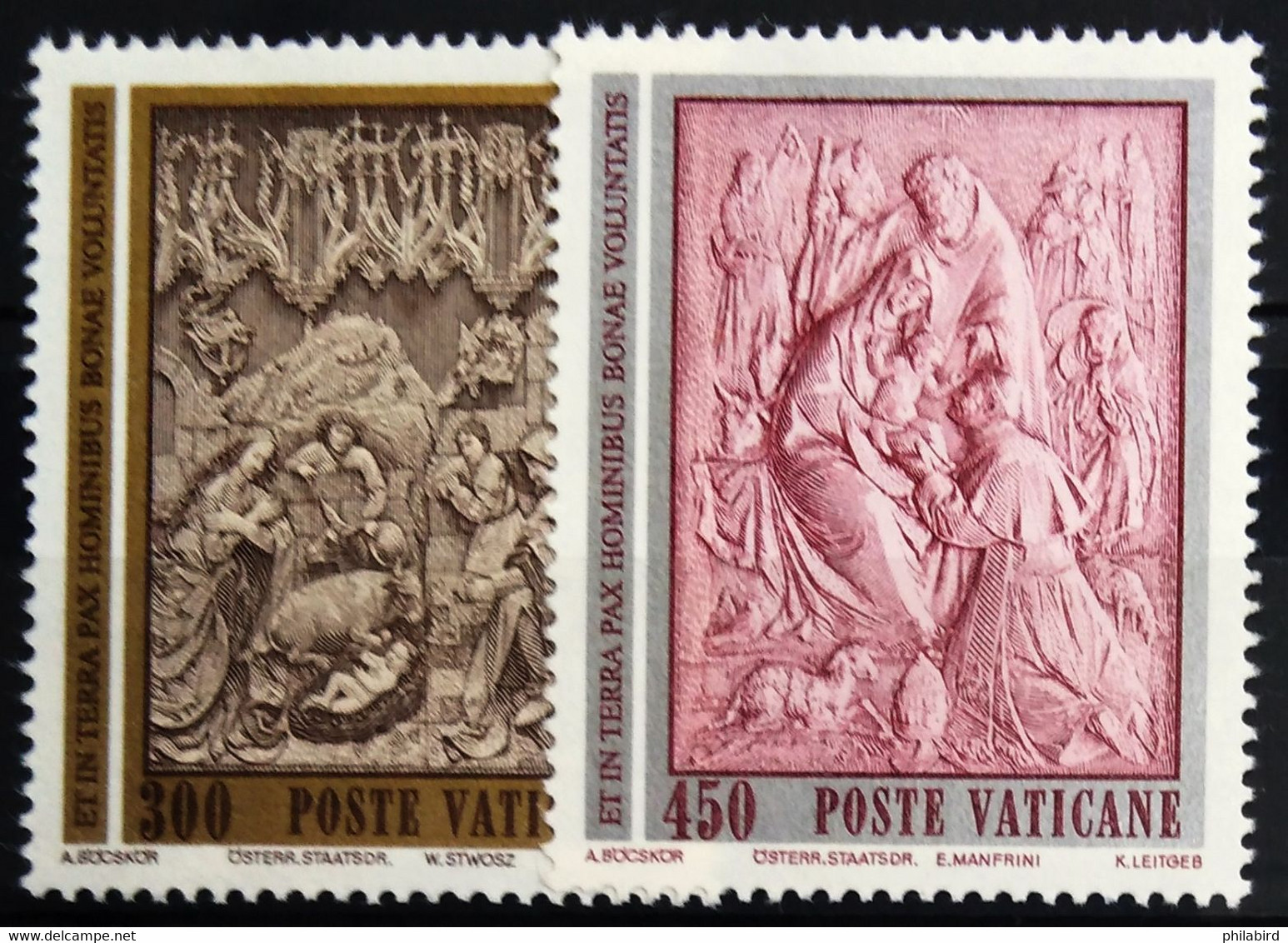 VATICAN                 N° 737/738                 NEUF** - Unused Stamps