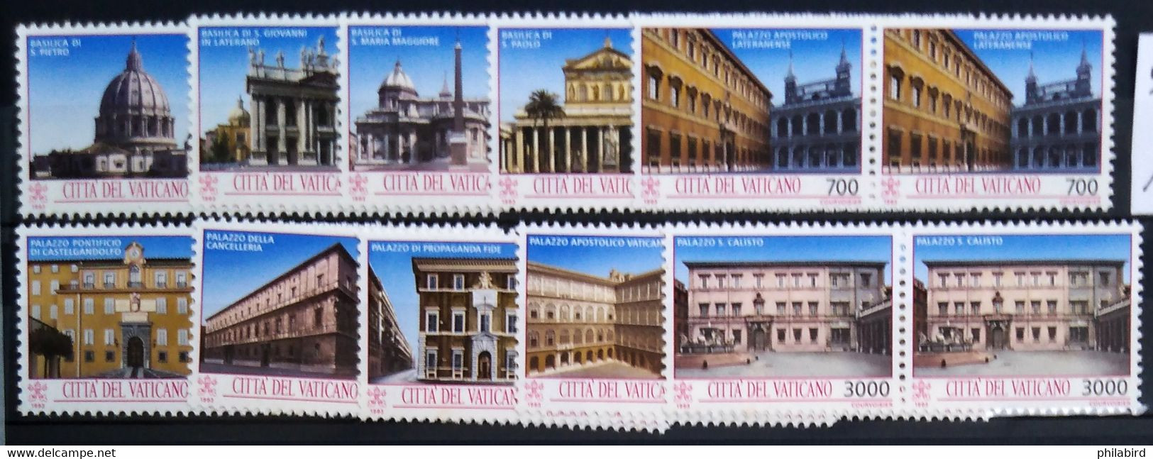 VATICAN                 N° 942/951 X 2              NEUF** - Unused Stamps
