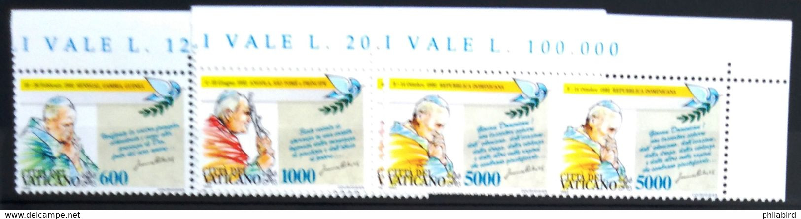 VATICAN                 N° 963/965 X 2              NEUF** - Unused Stamps