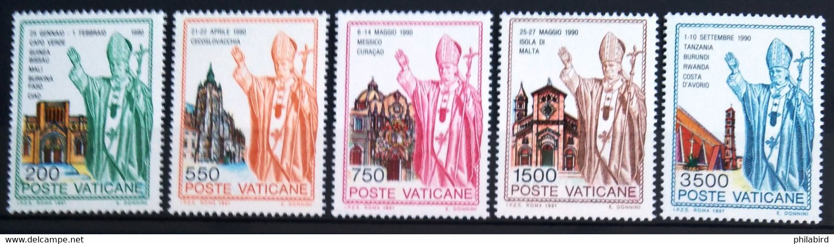 VATICAN                 N° 914/918              NEUF** - Unused Stamps