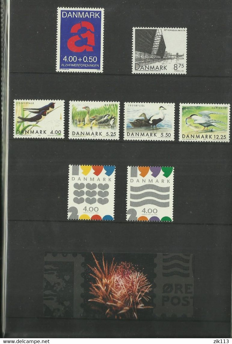 Denmark 1999 - Full Year , MNH - Années Complètes