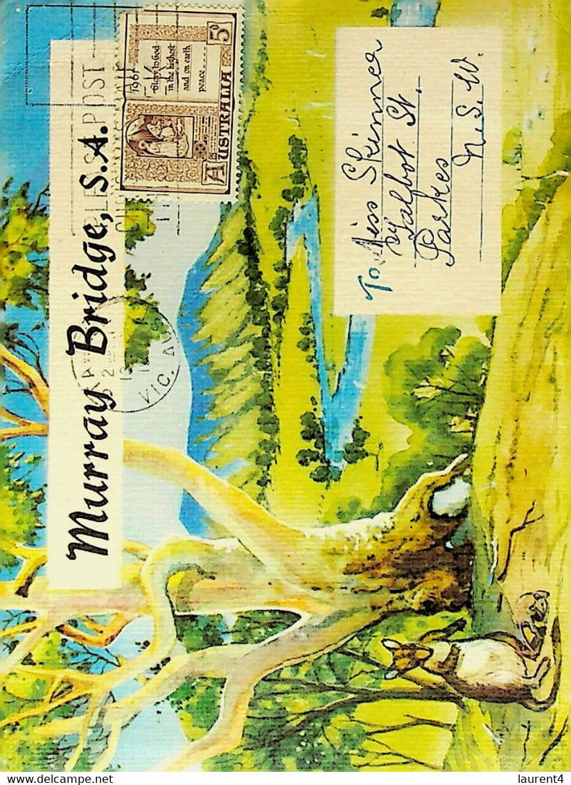 (Booklet 114) Australia - SA - Murray Bridge (with Stamp) - Sonstige & Ohne Zuordnung