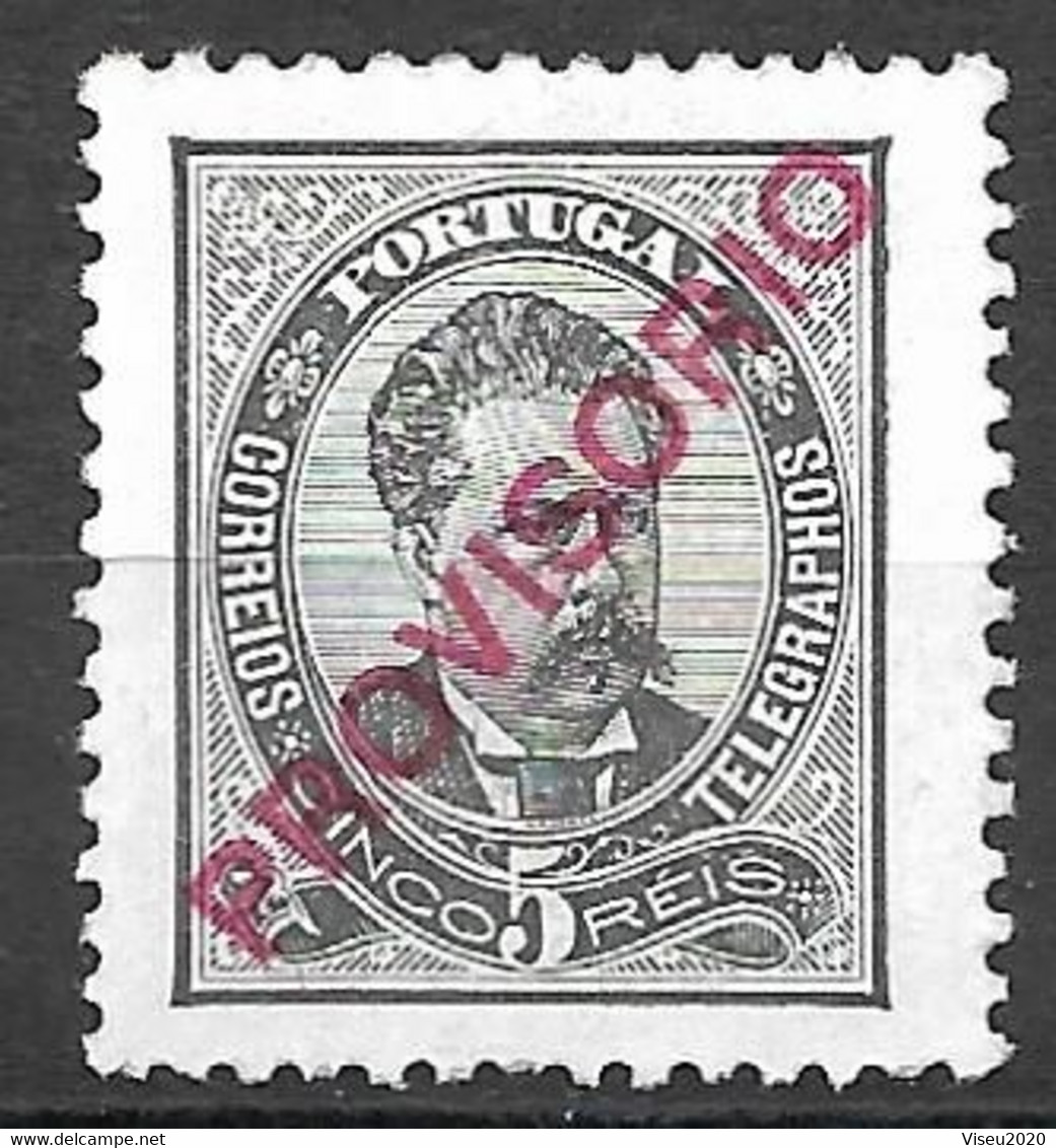 Portugal 1892 - D. Luiz Provisório Afinsa 82 - Ongebruikt