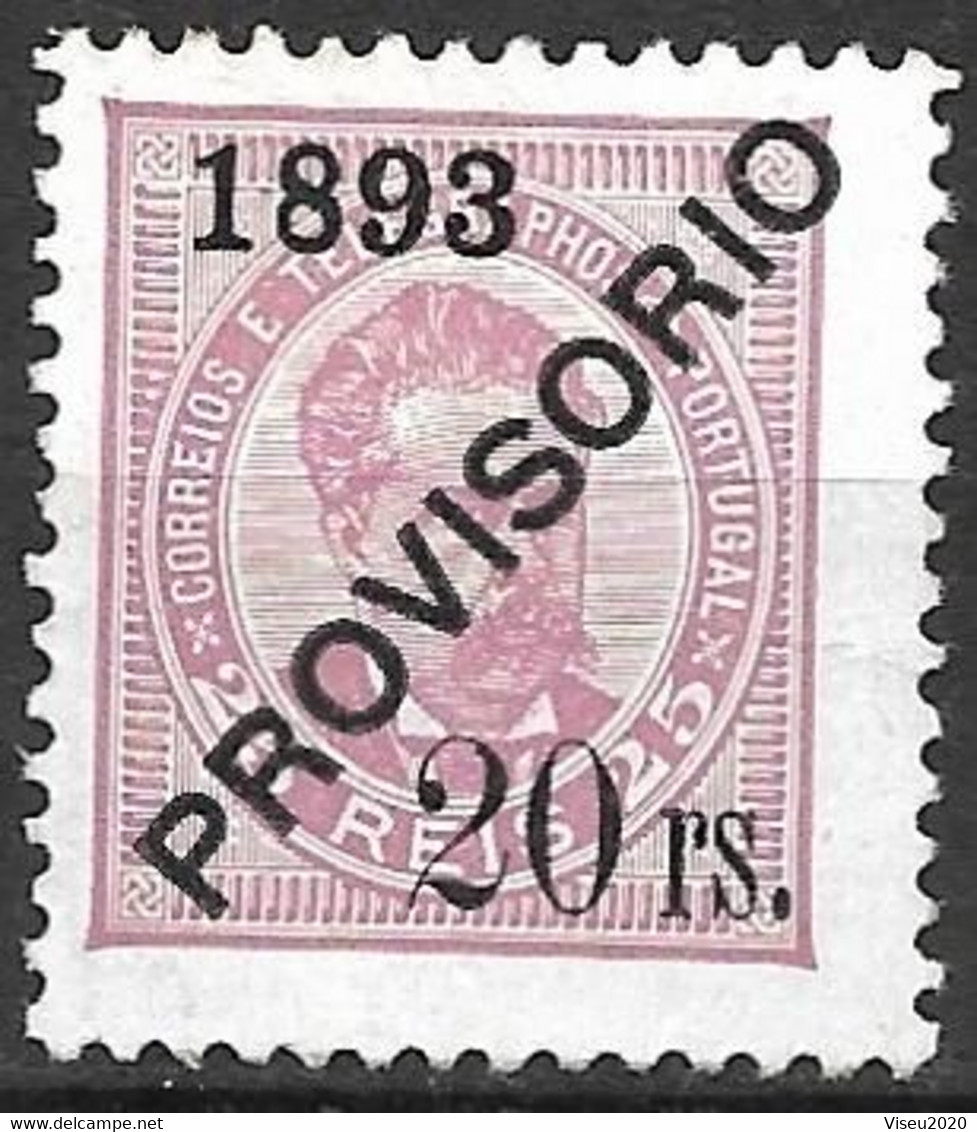 Portugal 1892 - D. Luiz Provisório Afinsa 95 - Ongebruikt