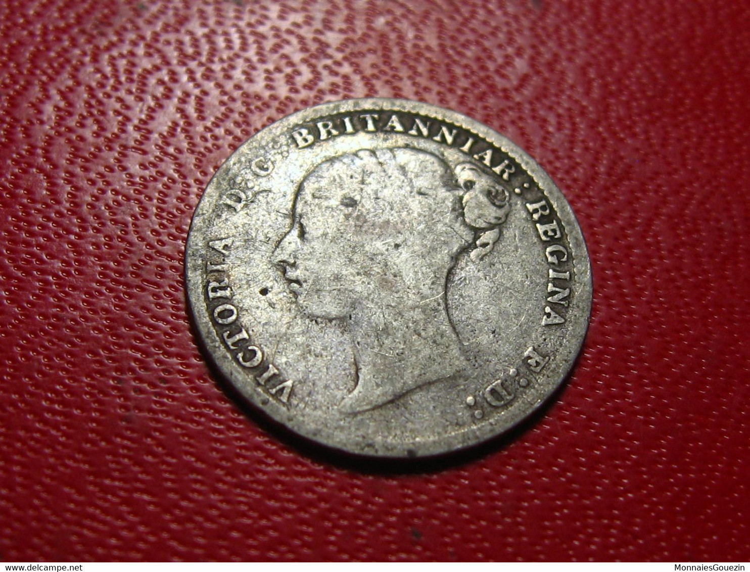 Grande-Bretagne - 3 Pence 1883 Victoria 7904 - F. 3 Pence