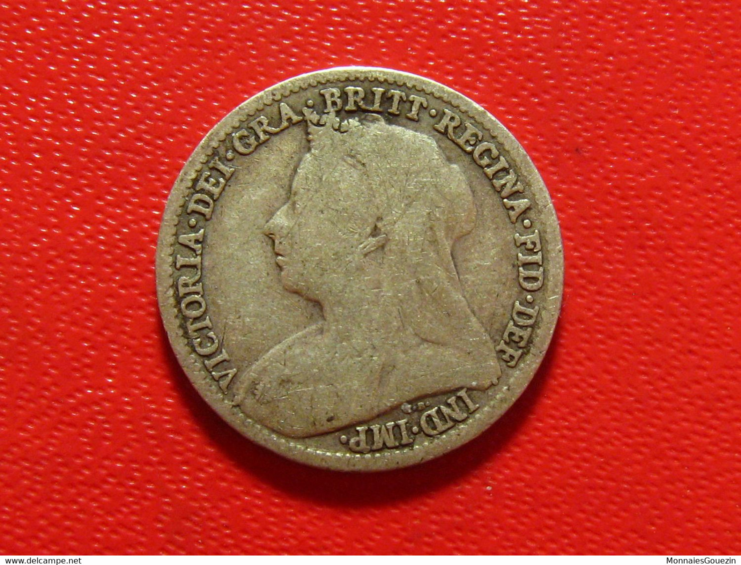 Grande-Bretagne - 3 Pence 1896 Victoria 7912 - F. 3 Pence