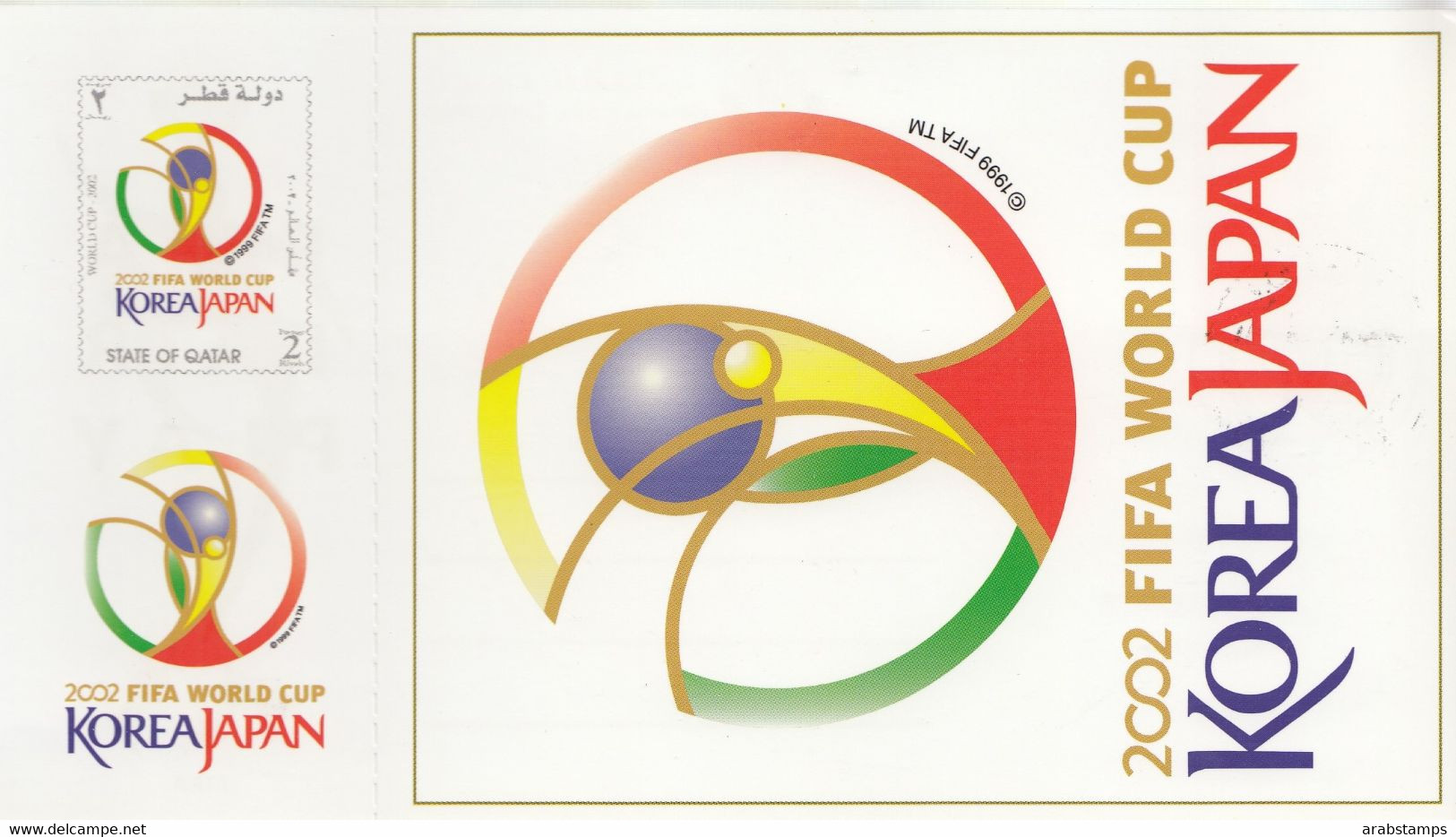 2002 QATAR FIFA WORLD CUP Post Card Unuse - Qatar