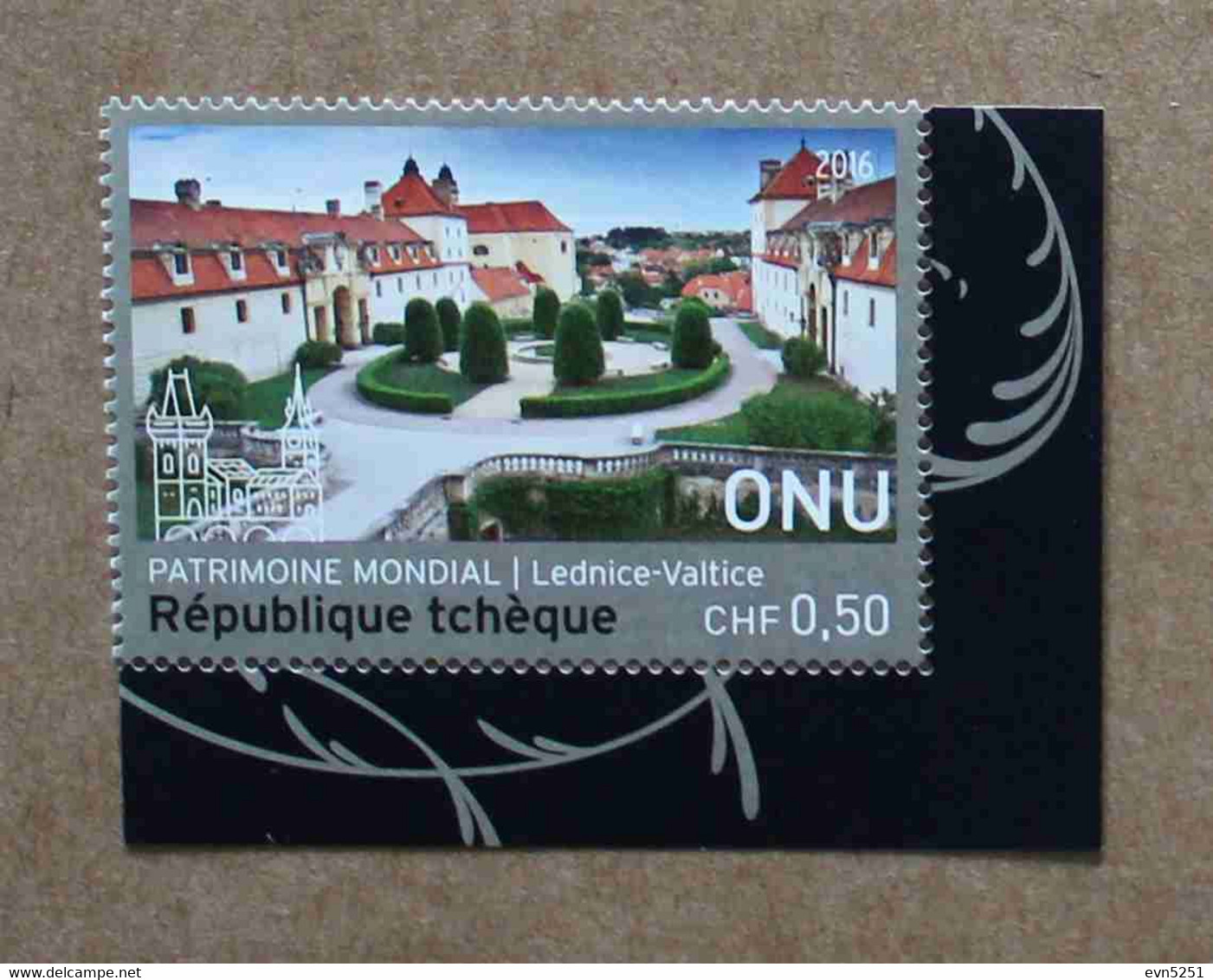 Ge16-01 : Nations-Unies (Genève) / Patrimoine Mondial - Paysage De Lednice-Valtice - Ongebruikt