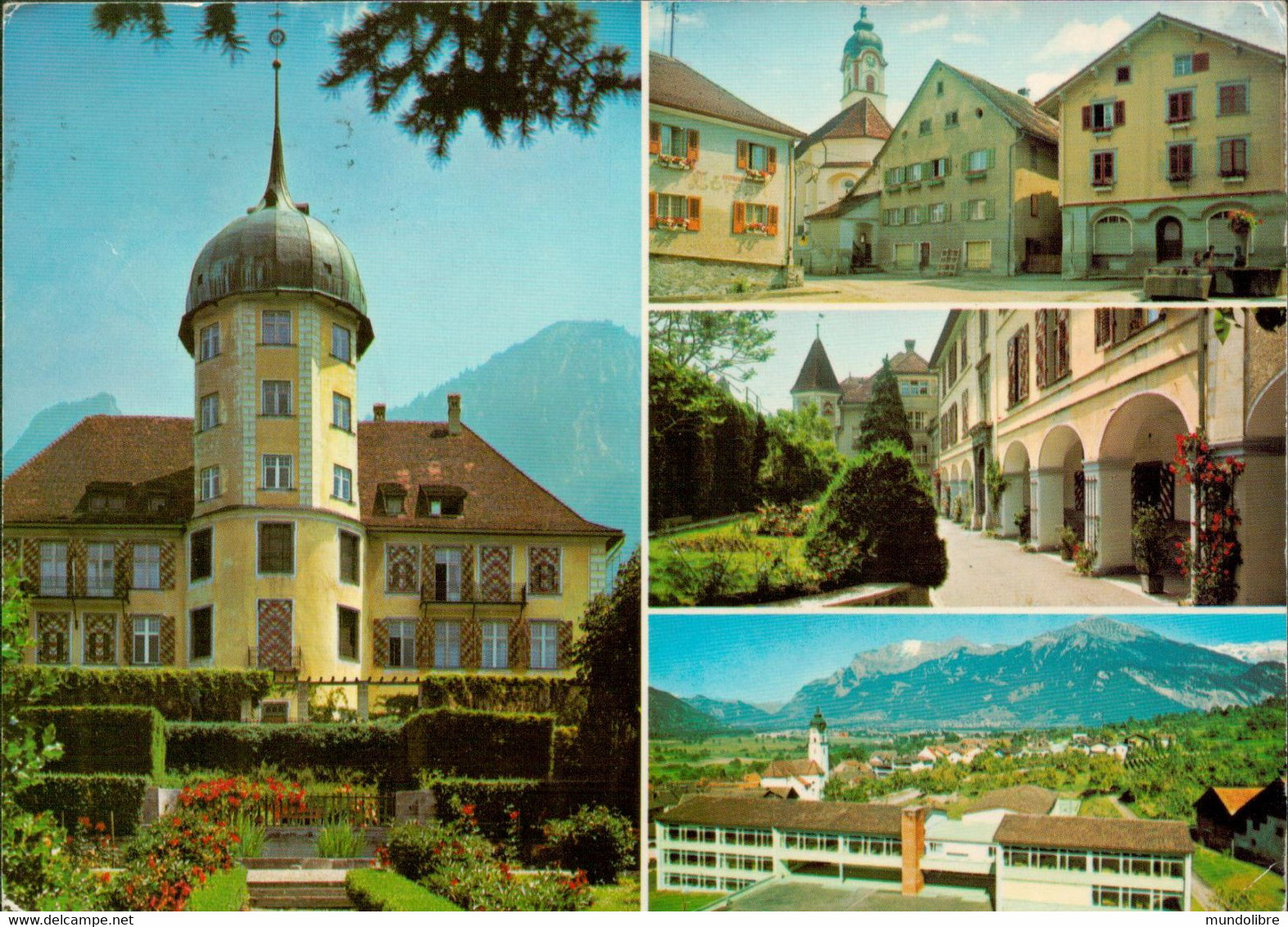 Mehrfachkarte ZIZERS / GRAUBÜNDEN, Gelaufen 1981 - Zizers