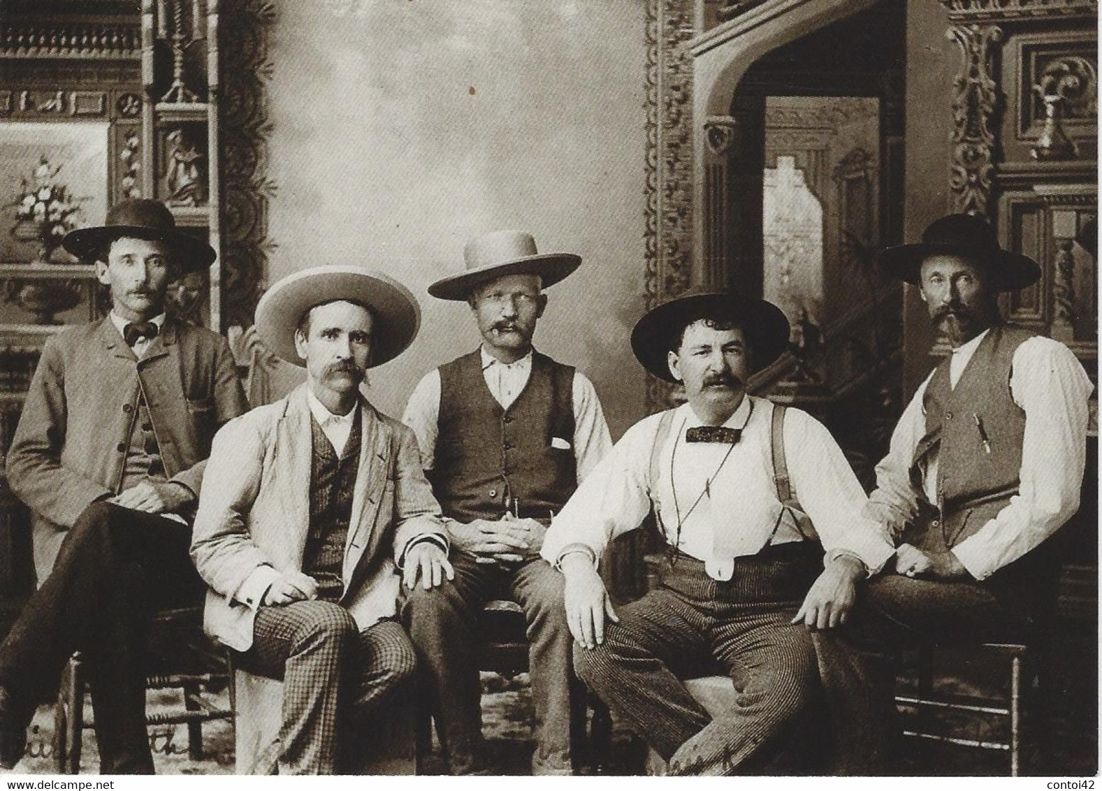 CARTE POSTALE MODERNE TYPE MONTANA MAN HUNTERS MONTANA SHERIFFS  ETATS-UNIS - Sonstige & Ohne Zuordnung