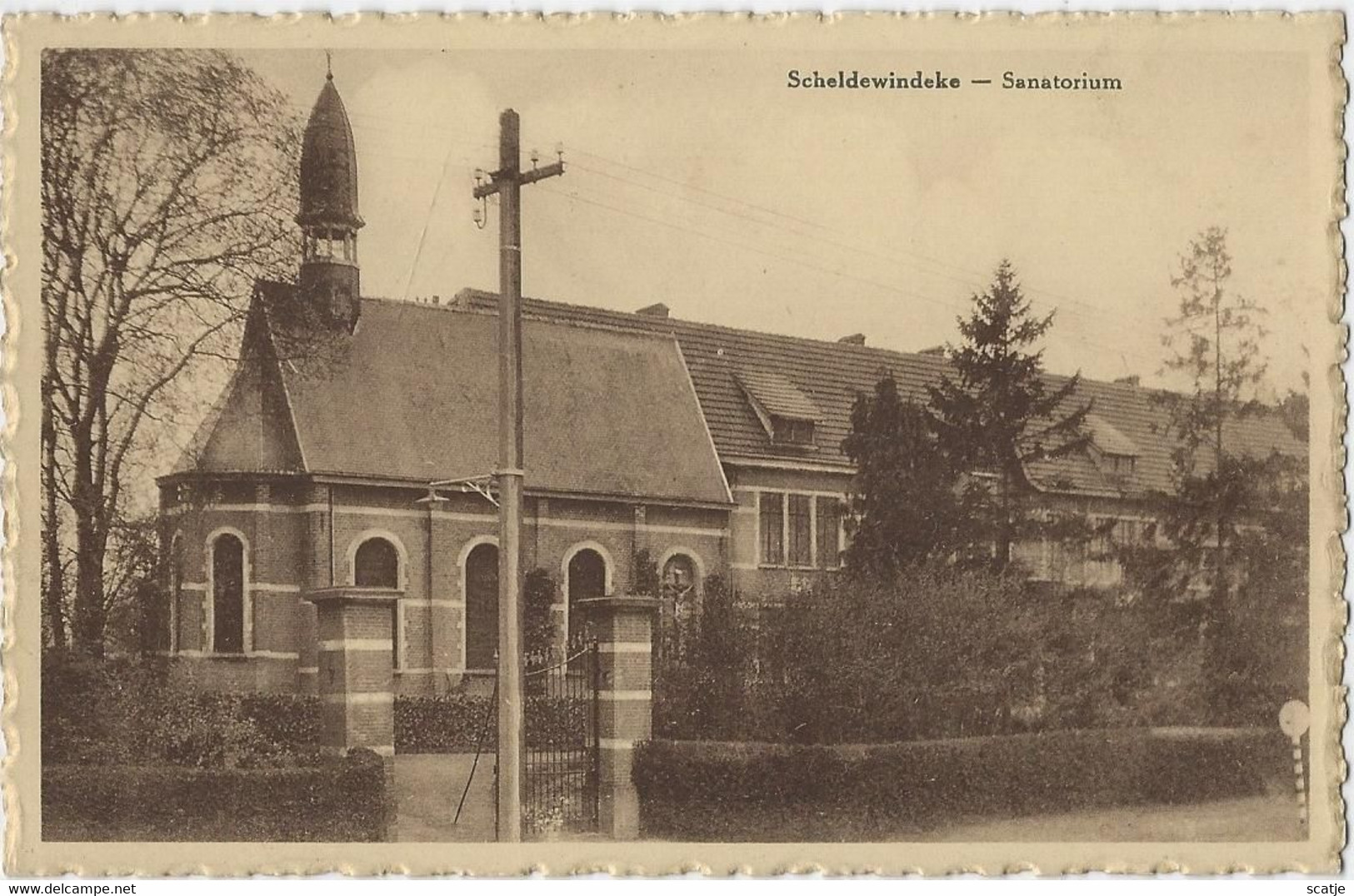 Scheldewindeke.  -   Sanatorium. - Oosterzele