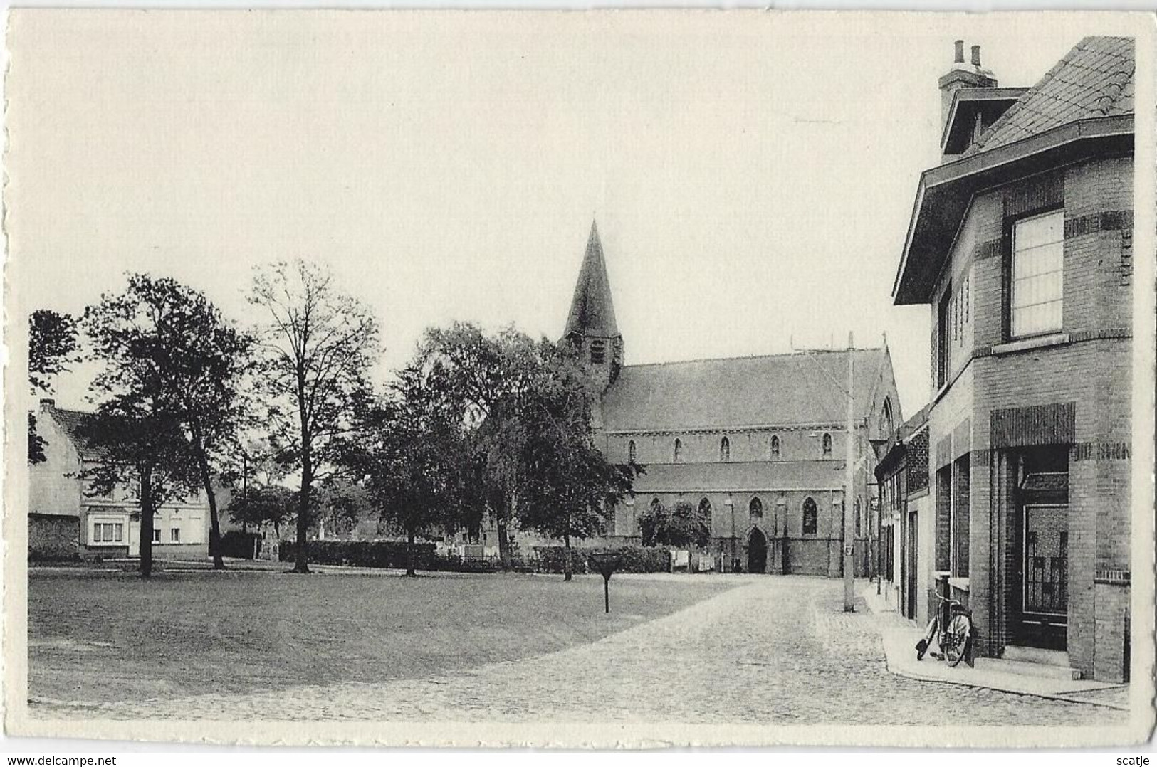 Scheldewindeke.  -   Markt.   -   1930 - Oosterzele