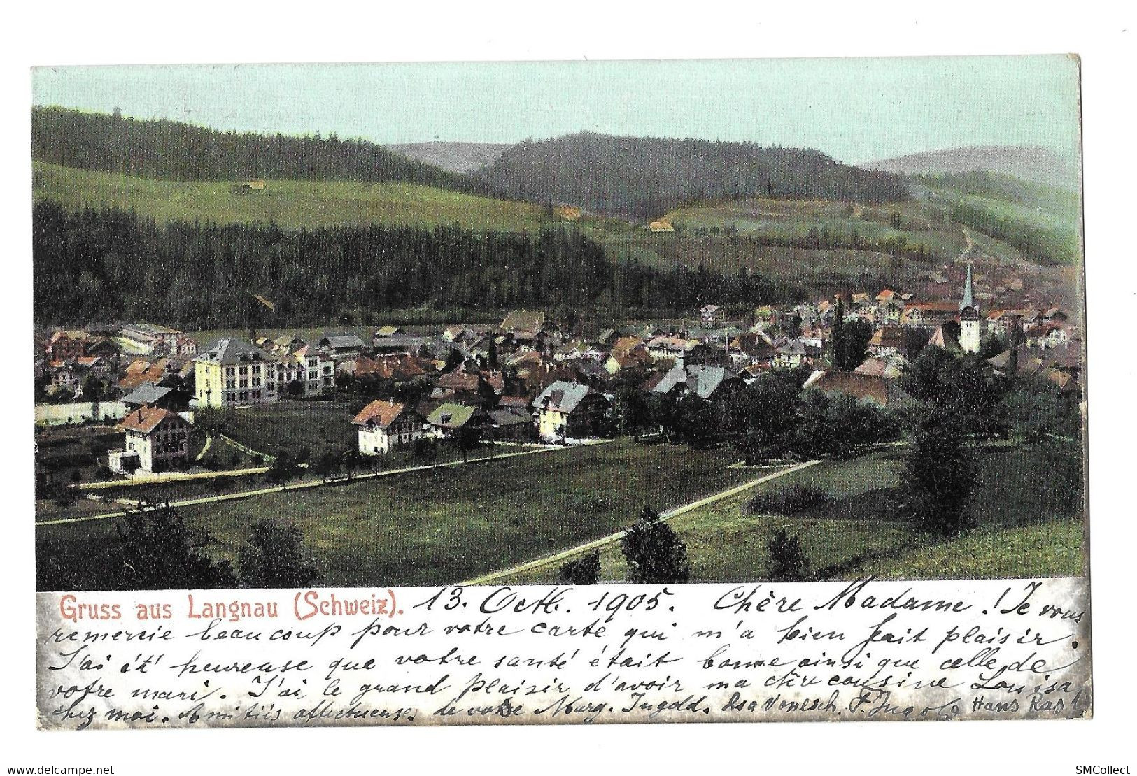 Gruss Aus Langnau (6349) - Langnau Im Emmental