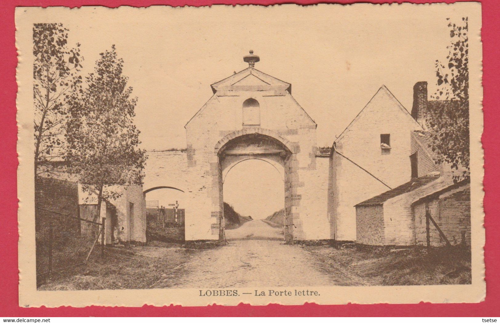 Lobbes - La Porte Lettre ???? ... Portelette - 1945 ( Voir Verso ) - Lobbes