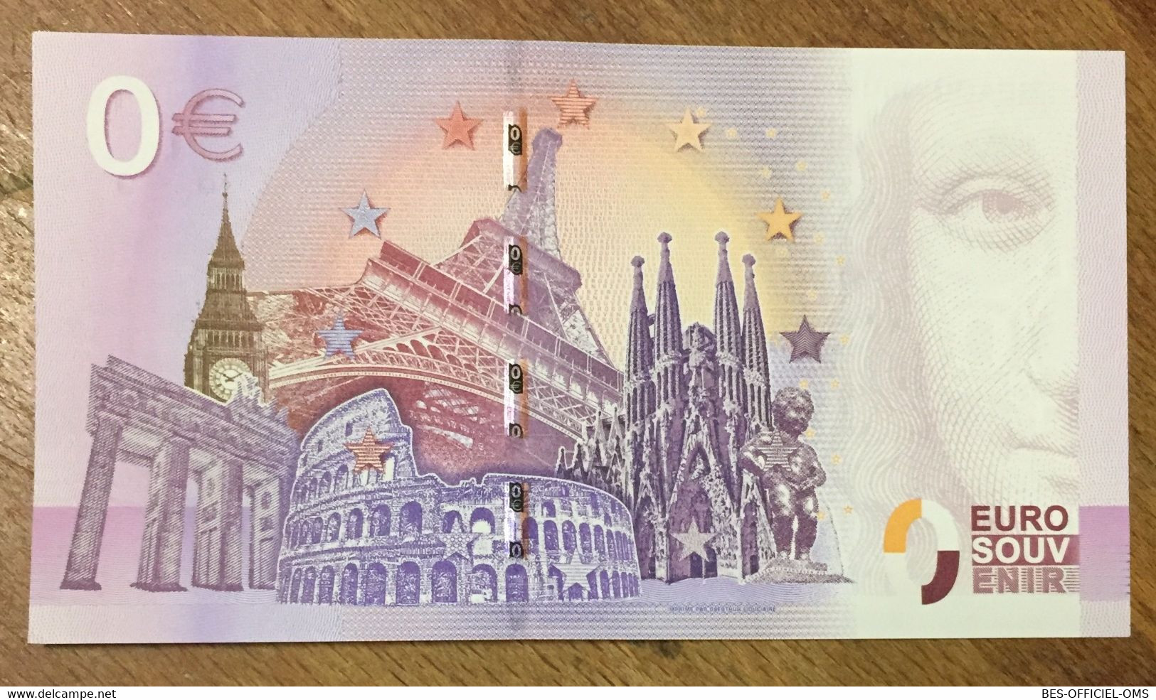 2016 BILLET 0 EURO SOUVENIR DPT 30 SEAQUARIUM LE GRAU DU ROI ZERO 0 EURO SCHEIN BANKNOTE PAPER MONEY BANK - Essais Privés / Non-officiels