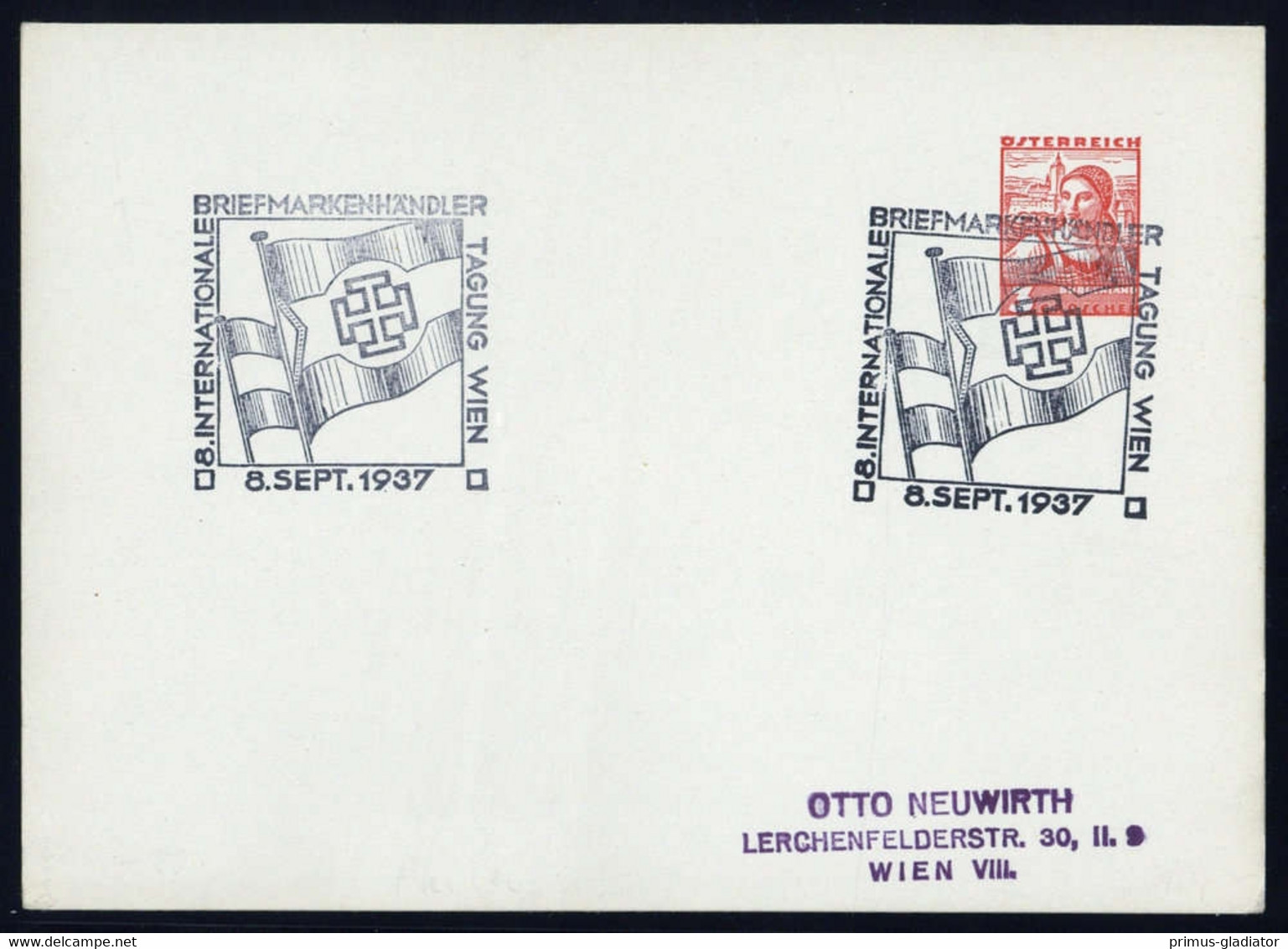 Österreich, GA, Brief - Machine Postmarks