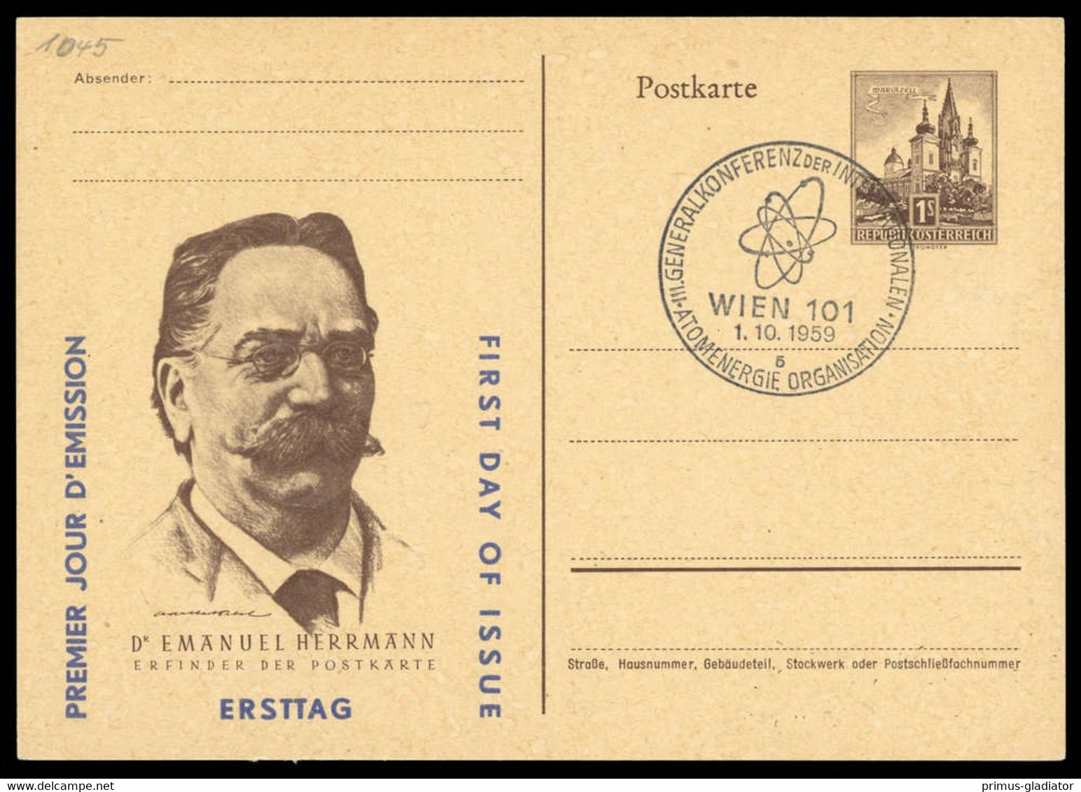 Österreich, P 375 Var, Brief - Machine Postmarks