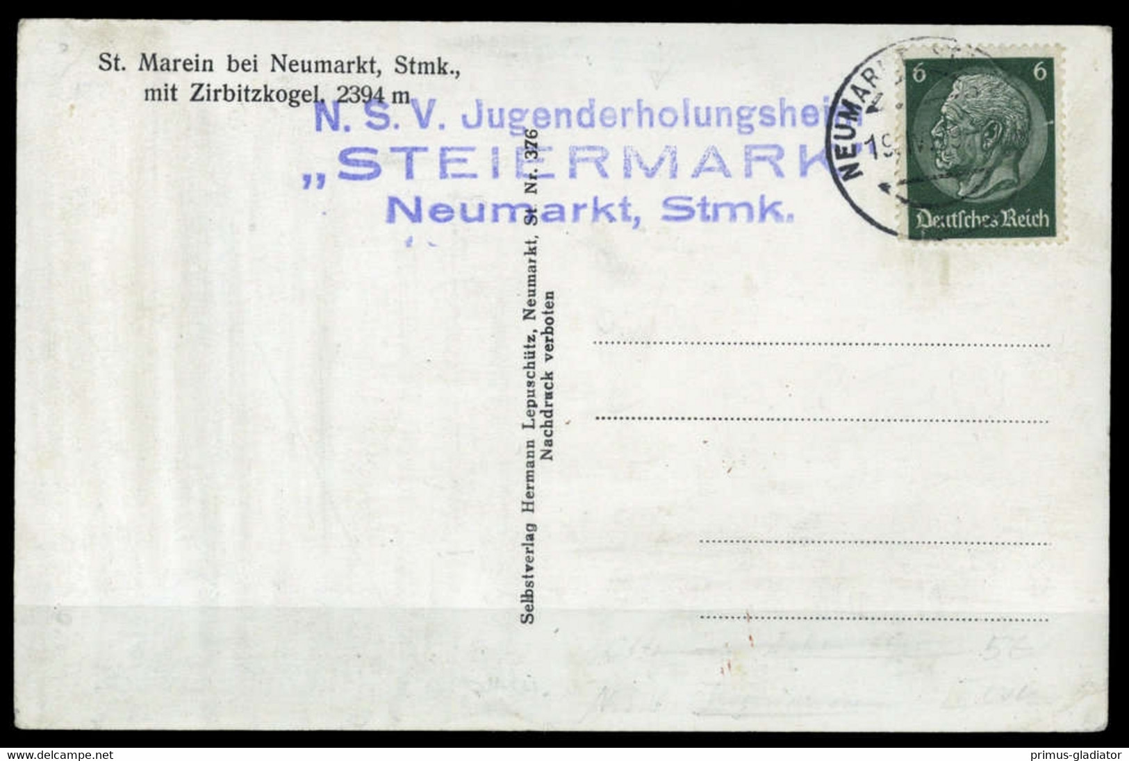 Österreich, DR 516, Brief - Machine Postmarks