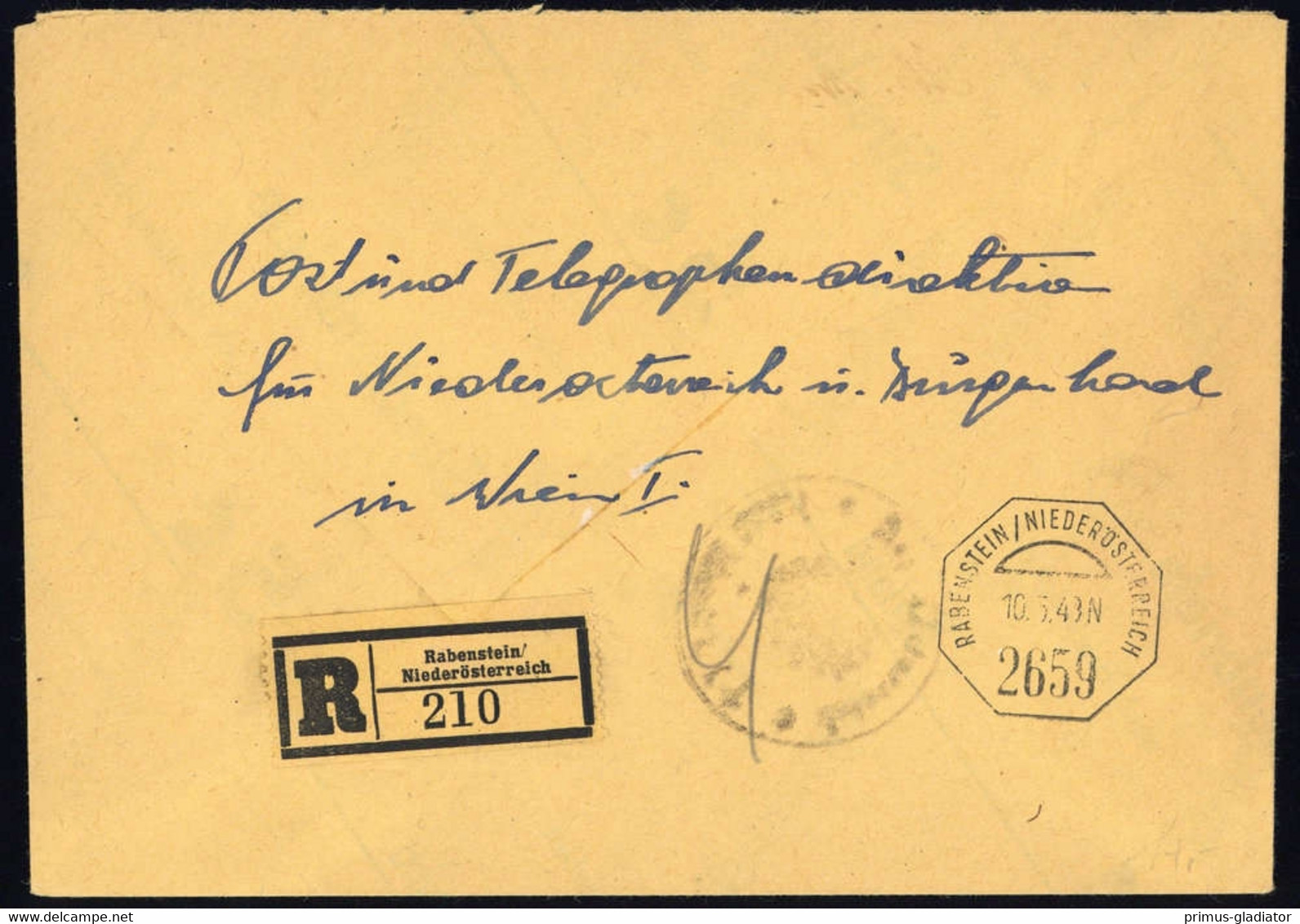 1949, Österreich, Brief - Machine Postmarks