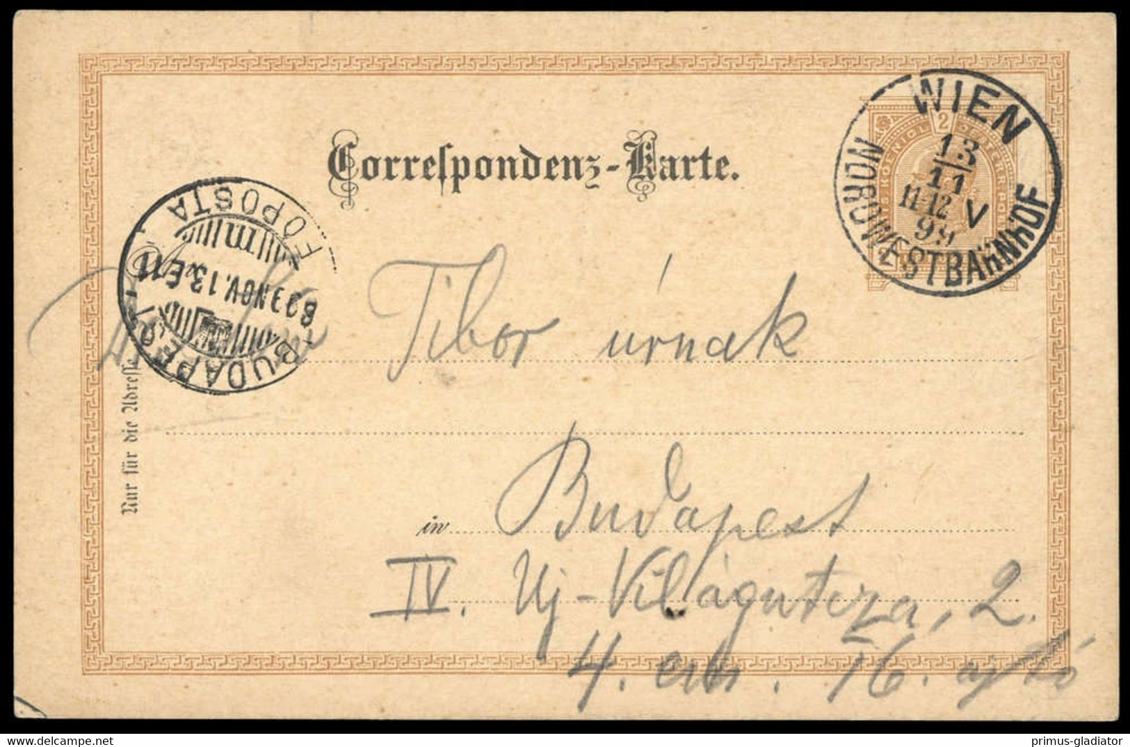 Österreich, GA, Brief - Machine Postmarks