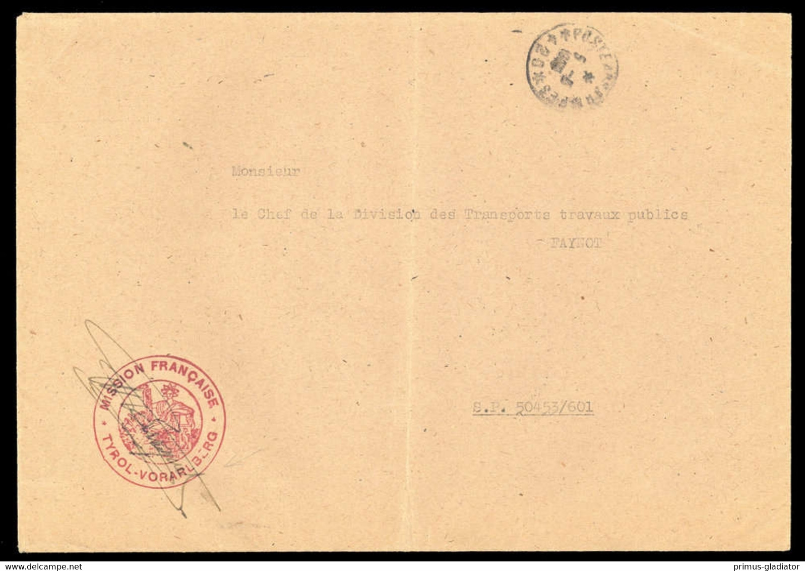 1953, Österreich, Brief - Machine Postmarks