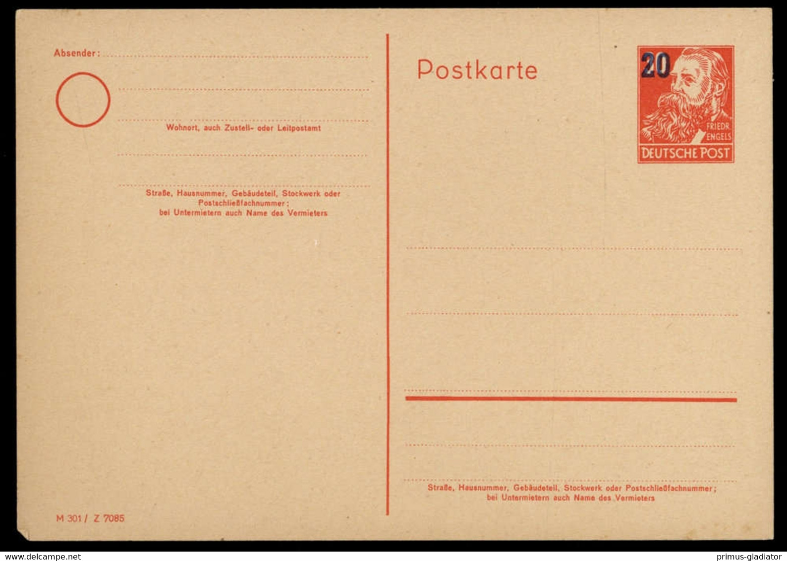 1952, DDR, P 42/02, Brief - Sonstige & Ohne Zuordnung