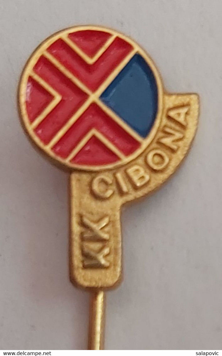 BASKETBALL - KK CIBONA Zagreb  CROATIA  PINS BADGES P4/6 - Basketball