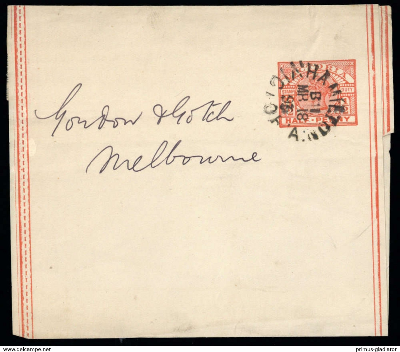 1887, Victoria, S 15, Brief - Unclassified