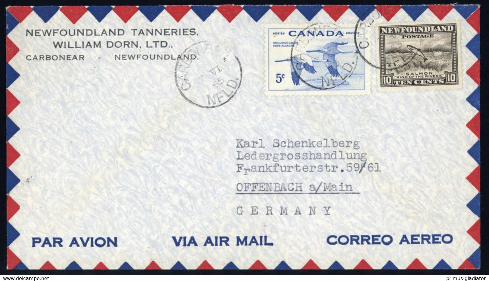 1942, Neufundland, 178 C, C 301, Brief - Non Classificati