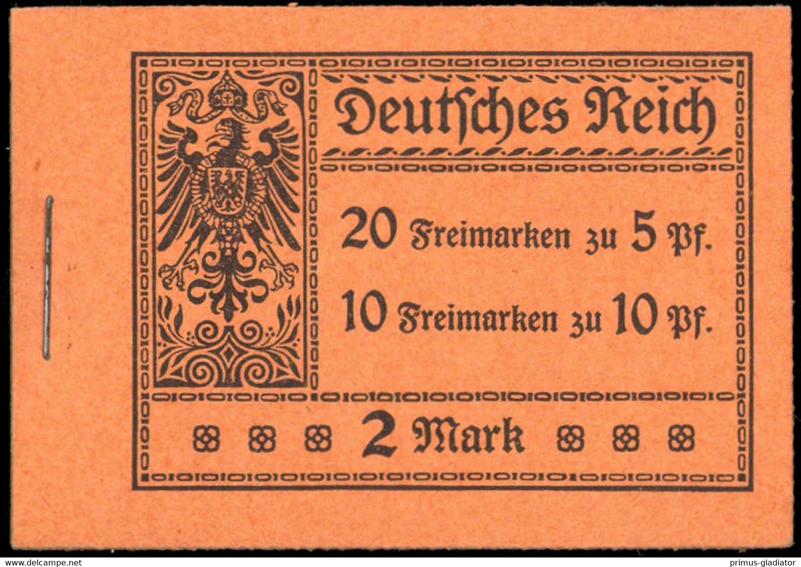 1913, Deutsches Reich, MH 5.19 A, ** - Carnets