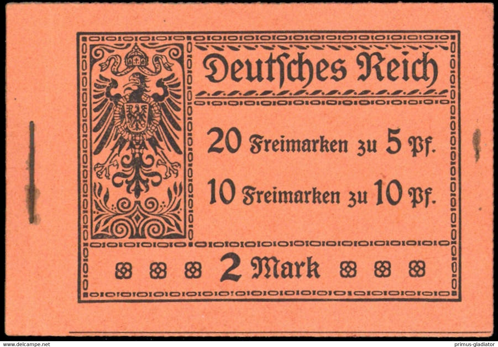 1913, Deutsches Reich, MH 5.9 A, ** - Carnets