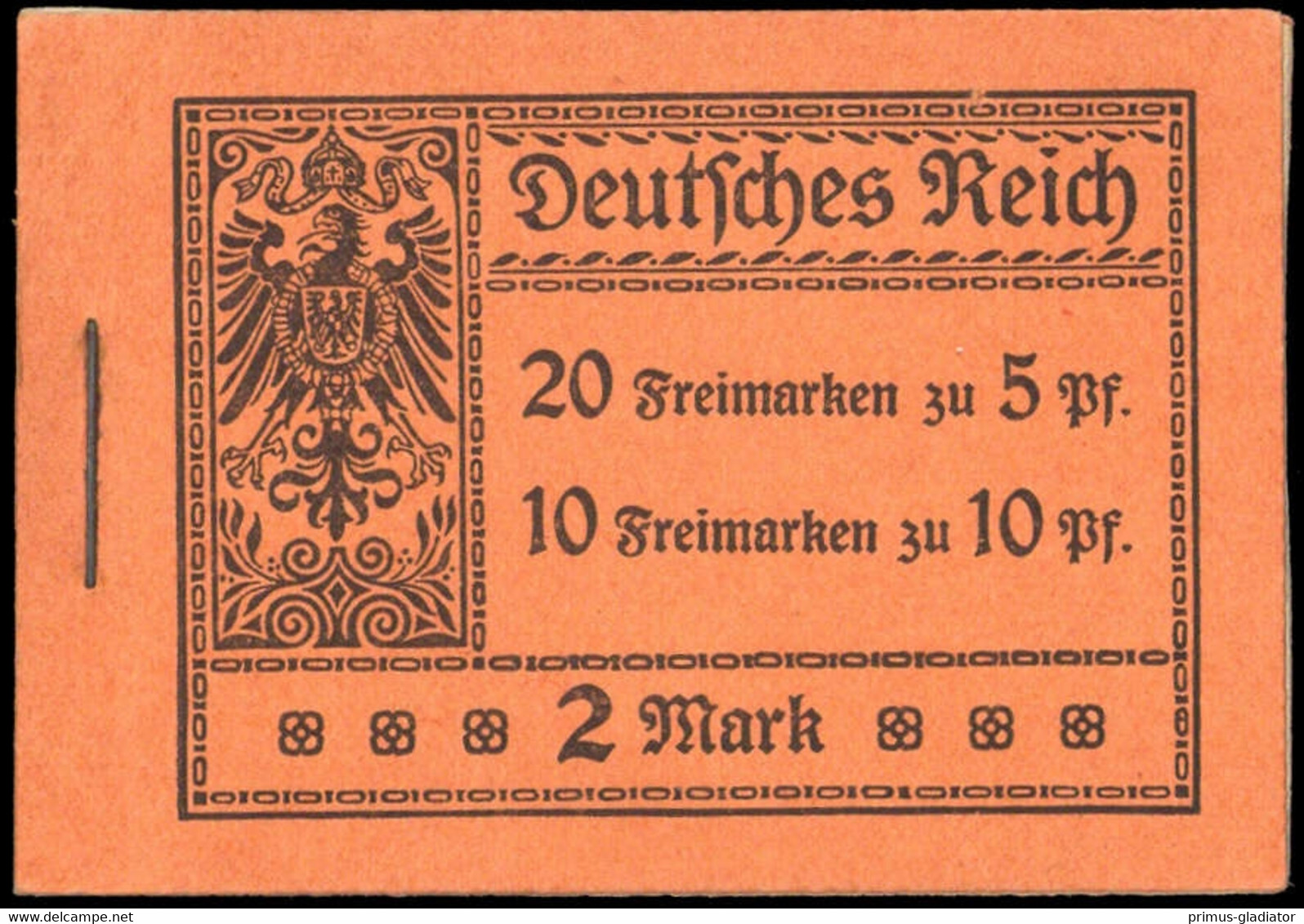 1913, Deutsches Reich, MH 5.15 B, ** - Cuadernillos