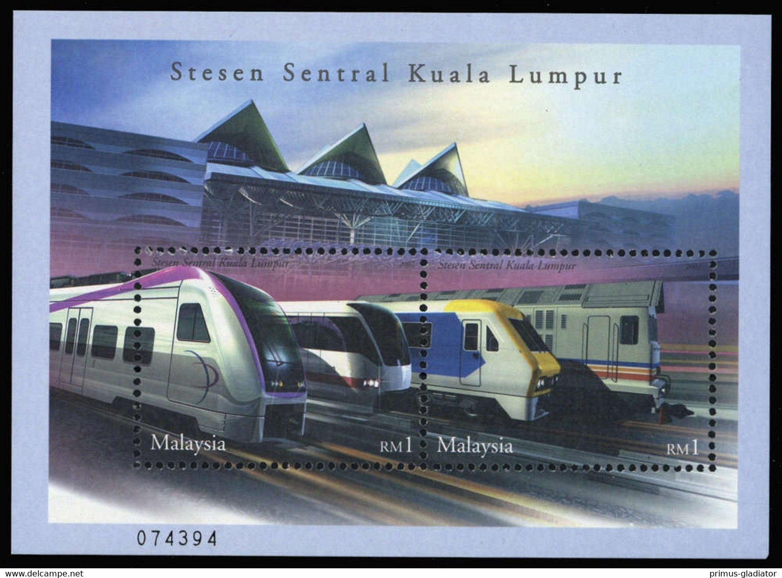 2002, Malaysia, Block 61, ** - Malaysia (1964-...)