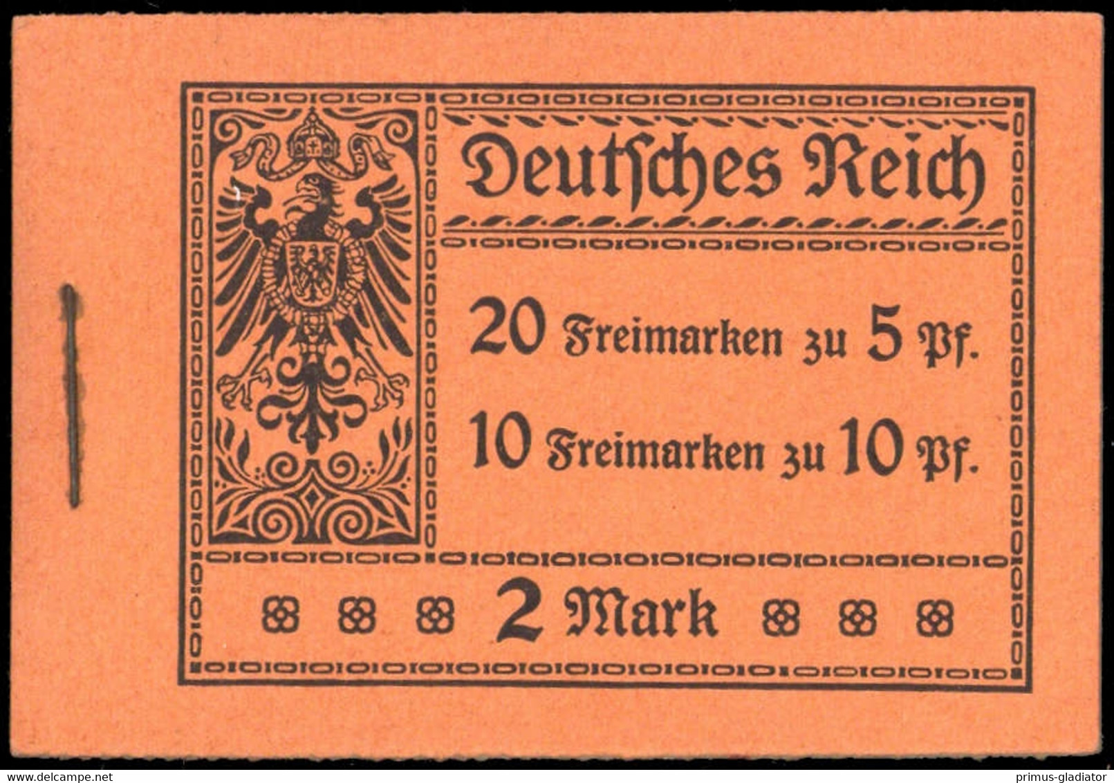 1913, Deutsches Reich, MH 5.6 A, ** - Booklets