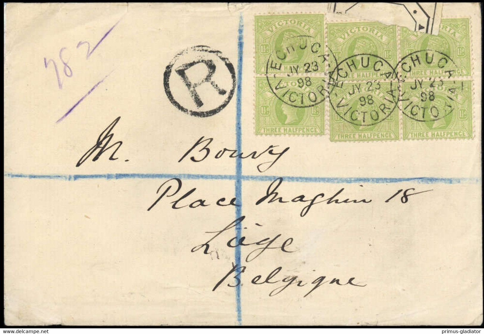1898, Victoria, Brief - Unclassified