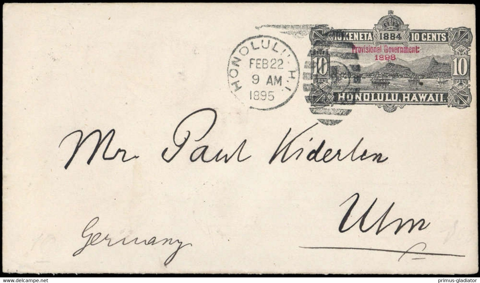 1895, Hawaii, Brief - Hawaii
