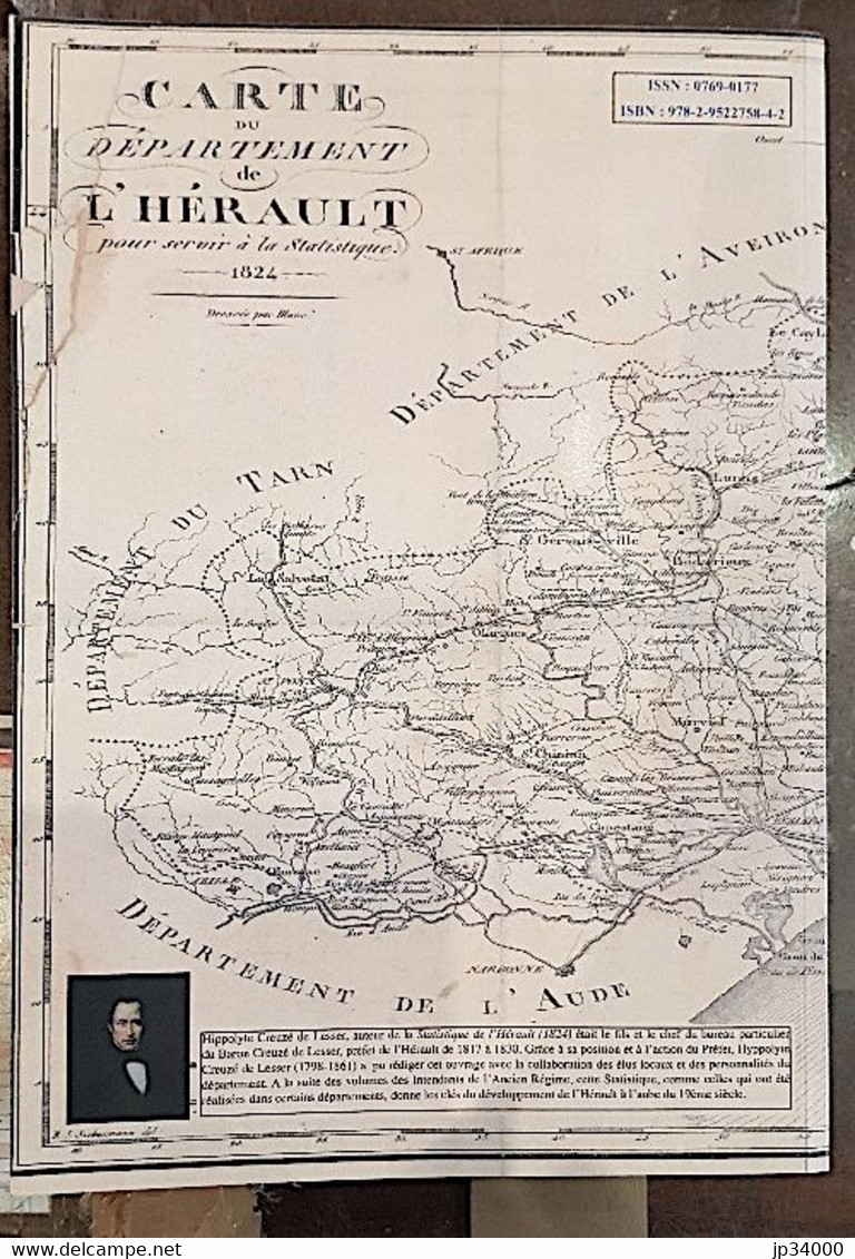 STATISTIQUE DU DEPARTEMENT DE L HERAULT Par Hippolyte Creuze De LESSER Et Jean Claude RICHARD En 2004 - Languedoc-Roussillon