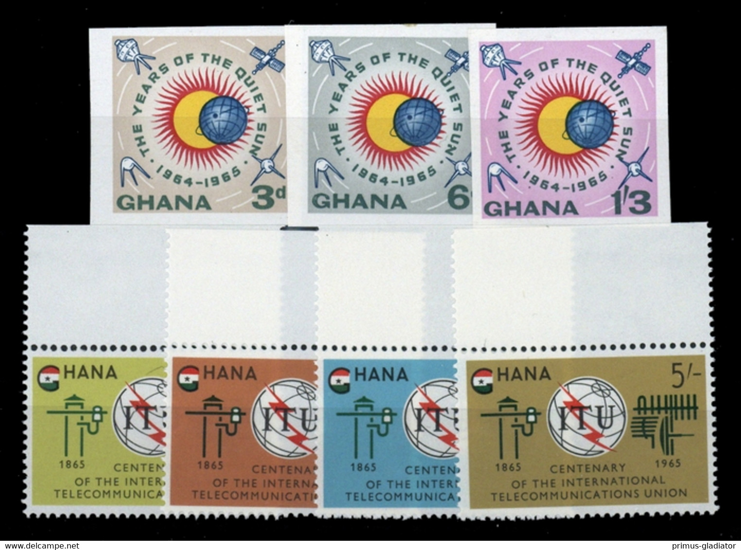 1964, Ghana, 170-72 U.a., ** - Ghana (1957-...)