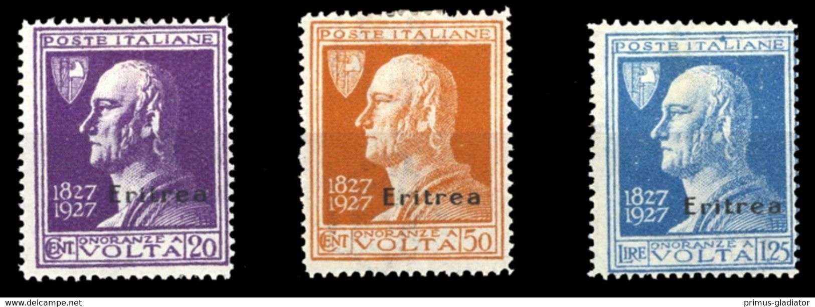 1927, Italienisch Eritrea, 125-27, * - Autres & Non Classés