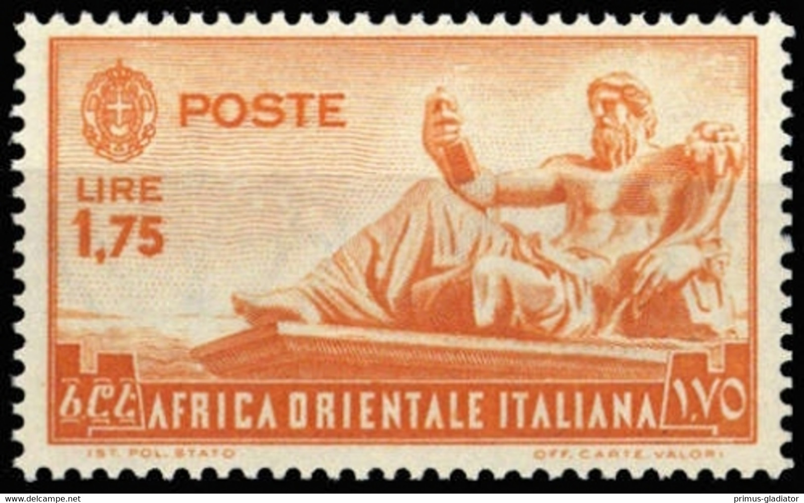 1938, Italienisch Ostafrika, 14, ** - Otros & Sin Clasificación