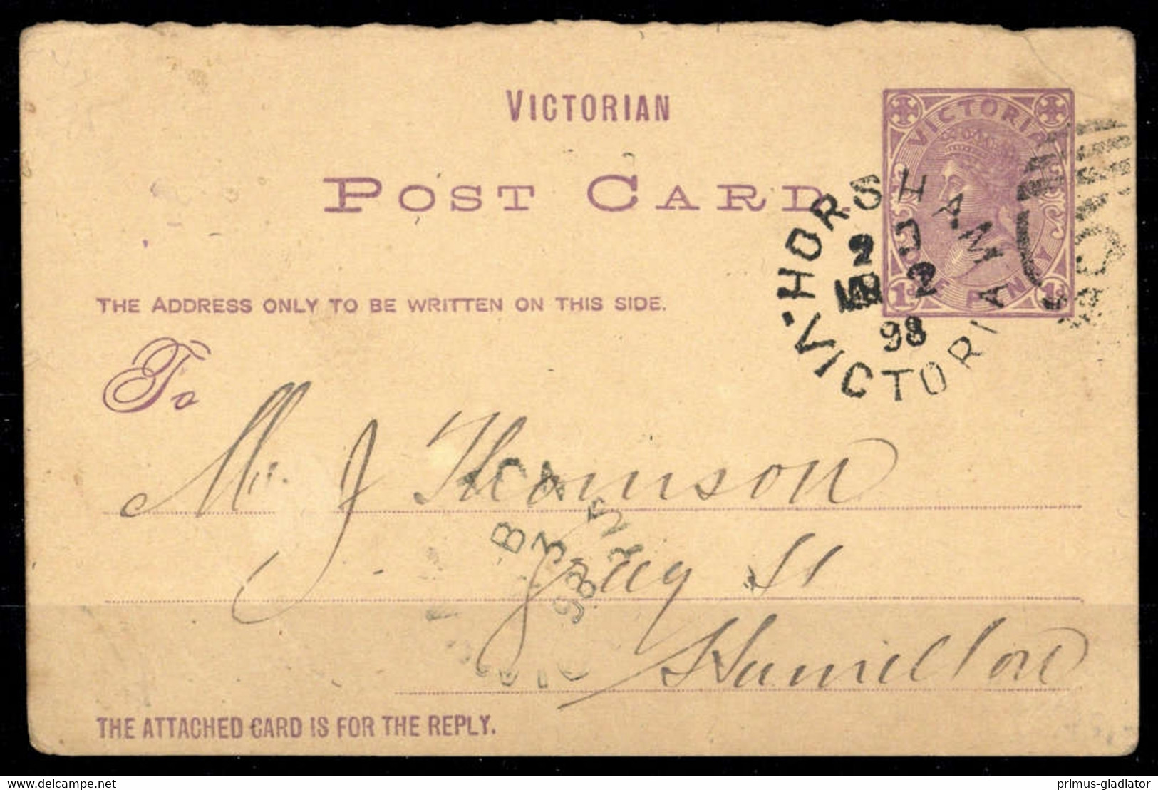 1882, Victoria, P 3 F, Brief - Unclassified