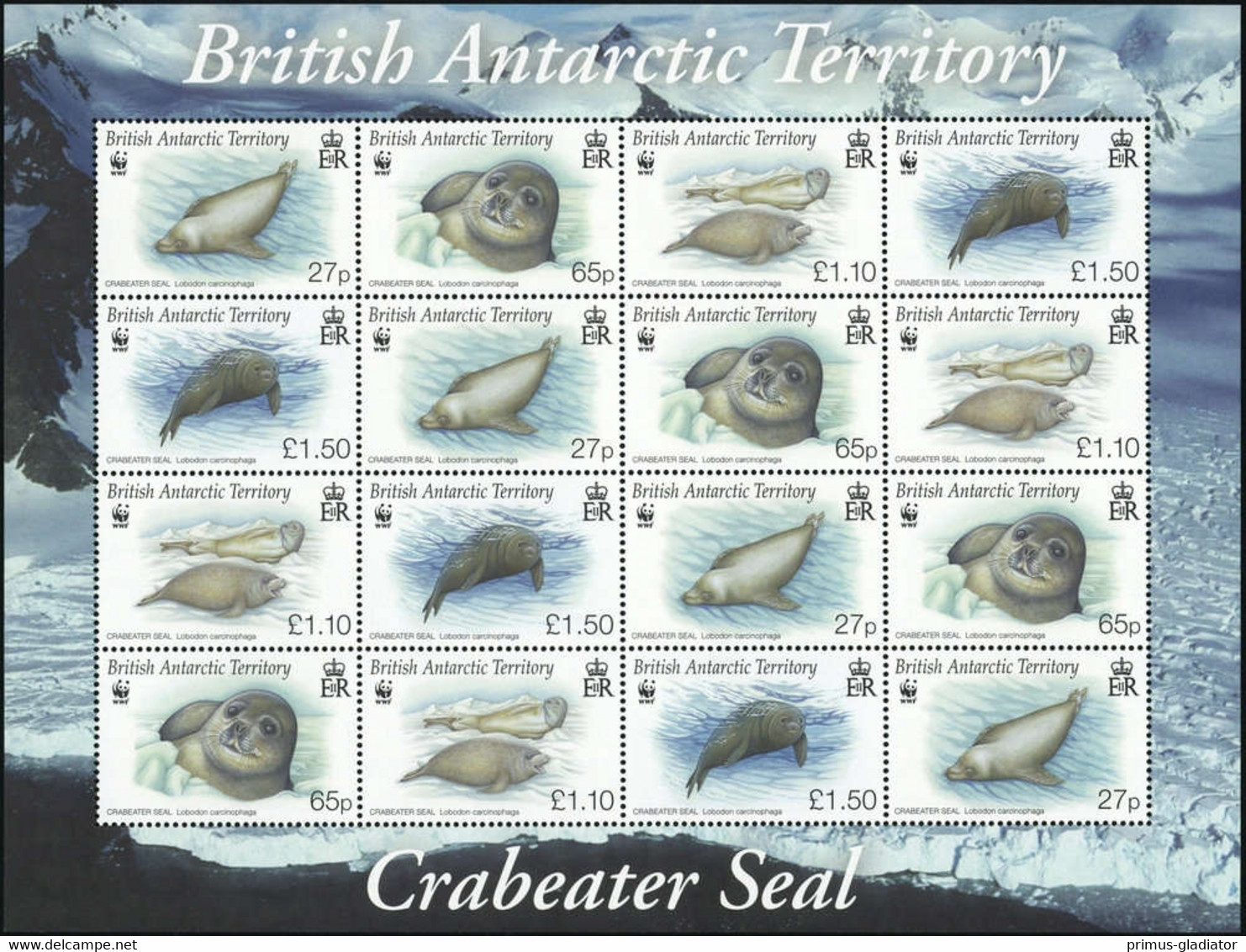 2009, Britische Gebiete In Der Antarktis, 505-08 KB ZD, ** - Autres & Non Classés