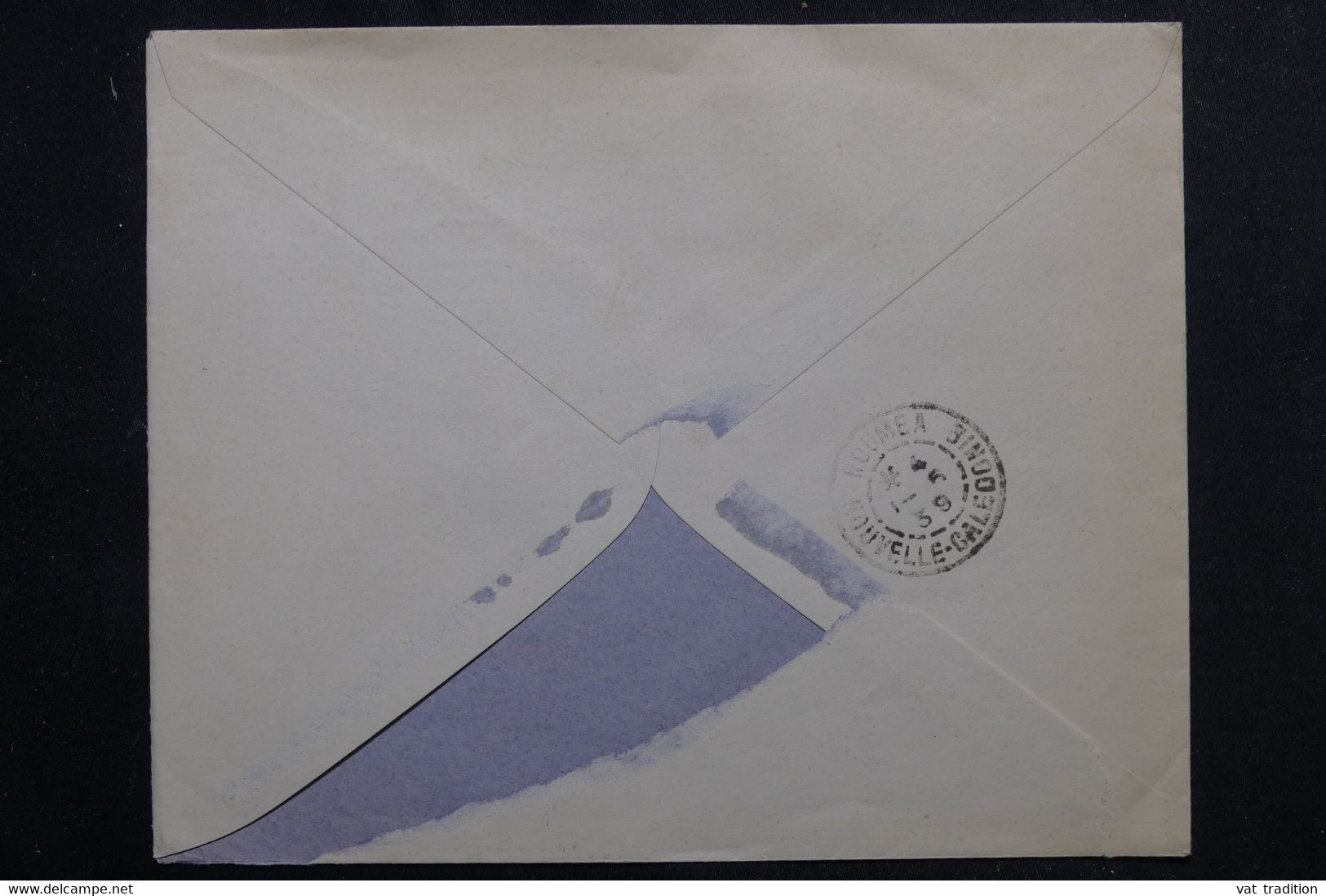 NOUVELLE CALÉDONIE - Enveloppe De Houaillo Pour Nouméa En 1939 - L 72676 - Briefe U. Dokumente